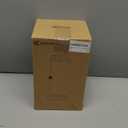 Candle Warmer Lamp with Timer, Dimmable Wax Warmer Candle Lamp for Jar Candle with 2 Bulbs, Christmas Birthday Gifts for Women Mom, Cozy Home Decor for Room, Bedroom, Kitchen-Pleated Fabric