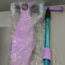 3 Wheel Scooter for Kids Ages 6-12,Kids Scooter with Light Up Wheels, Sturdy Deck Design, and 4 Height Adjustable Suitable for Kid Ages 3-12 (Purple)