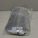 Lumbar Support Pillow for Car, Memory Foam Back Support Lumbar Pillow for Car, Gaming, Office Chair, Ergonomic for Lower Back Pain Relief, Comfortable and Soft Fabric, Crey (Lumbar Pillow Imitation Suede- Grey)