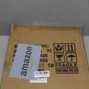 End Table, Modern Side Table with 3 Tier Open Shelf, Small Table Bed Side Tables Bedroom for Small Spaces, Living Room and Office (Rustic Walnut)