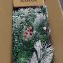 Waipfaru 2 Pack Prelit Outdoor Christmas Trees for Porch, 24.5" Small Christmas Tree with Lights Pr, Urn Filler Front Porch Decor with Remote, Christmas Porch Decorations for Home & Yard (White)