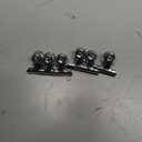 Desk Mail Organizer, 2 Pack Metal Mesh Small File Holders with 6 Metal Clips Letter Organiser Countertop with 3-Slot, Office Mail Sorter Organizer for Bill Paper Folder Document (Black)