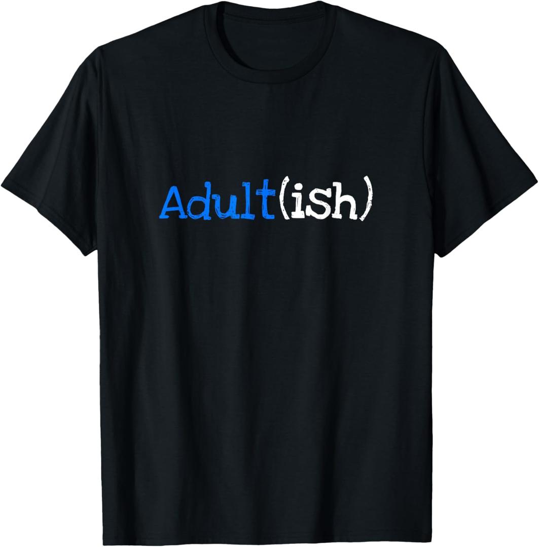 18 Year Old 18th Birthday Party Gift Idea Present Boys T-Shirt (Black, Large)
