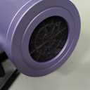 Slopehill Professional Ionic Hair Dryer, Powerful 1800W Fast Drying Low Noise Blow Dryer with 2 Concentrator Nozzle 1 Diffuser Attachments for Home Salon Travel (Lavender)