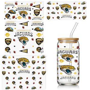 UV DTF Cup Wraps,8 Sheets Rugby Football Gameday Waterproof UV DTF Tumbler Wrap for Glass Water Bottle,Football Team Rub on Transfer Stickers Vinyl Decals for DIY Coffee Cups Fridge Deco