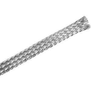 uxcell 23Ft - 13/64 Inch 304 Stainless Steel Sleeving Expandable Hose Cover