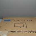 24x32 Inch Led Bathroom Mirror with Front and Backlit, Anti-Fog, CRI90+, 3 Colors, Dimmable Vanity Mirror with Lights, Top Tempered Glass, ETL Listed, Wall Mounted (Horizontal/Vertical)