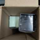 AOSKY Blackout Roller Shades Cordless Blinds for Windows, Free-Stop Shades with Valance, Thermal Insulated Fabric, UV Protection, Natural Woven Blinds for Home and Office (29" W x 72" H, White)