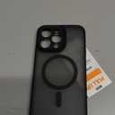 TORRAS Upgraded Magnetic [Full Camera Protection] Case Designed for iPhone 14 Pro Max [Compatible with MagSafe] [Military Grade Drop Tested] Slim Frosted Case for 14 Pro Max iPhone Case, Black