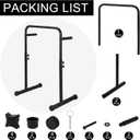 Leinuosen 24.4 Inch Walking Pad Handle Bar Only Walking Pad Attachment Accessories Adjustable Treadmill Handrail Handlebar Increase Height from 38.58 to 47.24 Inch