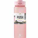 Manna, Plastic Bottle Push-Pink, 39 oz