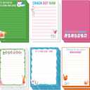 Gueevin 12 Pcs 5.5 x 4 Inch Mahjong Sticky Notes Pads Mah Jong Lovers Gifts for Mahjong Birthday Party Decorations Supplies(Classic)
