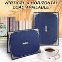 Certificate Holders, Navy Blue Certificate Frame Diploma Holders with Gold Foil Border for Letter Size 8.5x11 inch Award Certificates, 30packs
