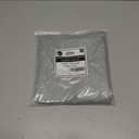 Home Queen Grey Waffle Bathroom Window Curtains, Short Water Repellent Rod Pocket for Small Kitchen Window, 30 W X 24 L Inch Each