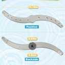 IWIWE WD22X33499 WD22X27724 Dishwasher Lower Spray Arm Compatible with GE Dishwasher Replaces AP7014276 WD22X26621 WD22X27724 WD22X10091 (1 Pc-Main image shows front & back)