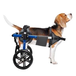 Virbraroo Dog Wheelchair for Back Legs with Upgraded All-Terrain Tires & Durable Bearings,Adjustable Dog Wheelchair for 11.8"-17.7" Lenght,22-35 lbs Disabled or Injured Small Dogs S