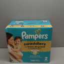 Pampers Swaddlers Diapers, Size 2 (10-22 lbs), 148 Count, Fragrance Free, Hypoallergenic, Absorbent, Pediatrician Recommended, Skin Safe