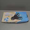 Greatever Snorkel Fins Adjustable Buckles Open Heel Swim Flippers Travel Size Short Swim Fins for Snorkeling Diving Swimming Adult Men Womens