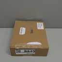 Kathfly 4 Pcs Clear Acrylic Cubicle Name Plate Holders 8.5" L x 2.5" W - Fits 3" Cubicle Wall, Single Sided Sign Holder Plastic Nameplate for Office Home Classroom Library Display