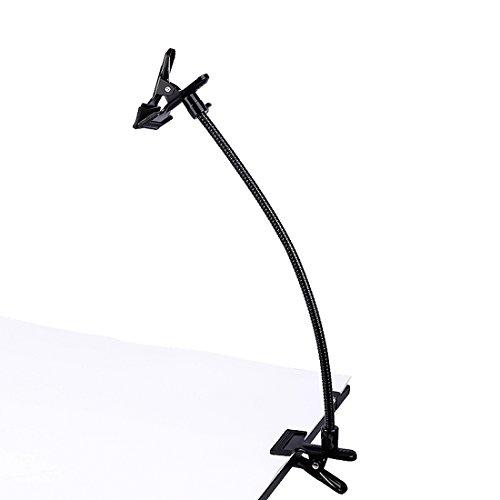 TRUMAGINE Photo Studio Lighting Light Stand Clamps Background Clip Gooseneck Tube Small Size Reflector Holder