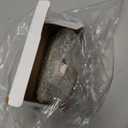 Huwena Metal Christmas Stocking Holders Shiny Mantel Heavy Duty Stocking Hooks Glitter Hanging Hangers Christmas Ornaments for Fireplace Window Mantle Table Decoration(Stylish,White,4 Pcs)