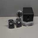 Logitech Z313 2.1 Multimedia Speaker System with Subwoofer, Full Range Audio, 50 Watts Peak Power, Strong Bass, 3.5mm Audio Inputs, PC/PS4/Xbox/TV/Smartphone/Tablet/Music Player - Black