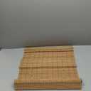 LazBlinds No Tools No Drill Cordless Bamboo Roman Shades, Light Filtering Window Treatment, Roll Up Bamboo Blinds for Windows 22'' W x 48'' H, Brown