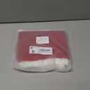 Dog Sweater for Medium Dogs Argyle Cable Knit Turtleneck Pullover Winter Clothes Boys Girls French Bulldog Dachshund Corgi Beagle Pug Pet (L, Red)