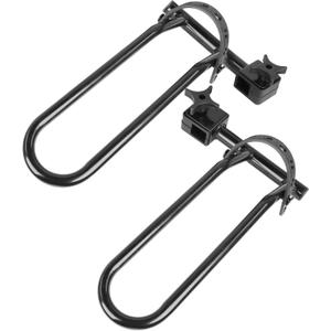 MaxxHaul 50582 Replacement 2-1/4" Wide Wheel Cradles for MaxxHaul 50027 Bike Rack - 2 Pieces,Black