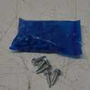 Garage Door Hinge & Bracket Screws - #14 x 3/4" Zinc Plated Serrated Hex Head Self Piercing Screw, Tek & Thread Cutting for Sheet Metal Drilling (50 Pack) (Silver)