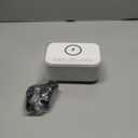 Alarm Clock Speaker Wireless Charger, Digital Alarm Clocks Bedrooms Bluetooth, Alarm Clock Dimmable Light Bedrooms Dual Alarm Snooze Dimmer 12 24H RGB Night Light Bluetooth USB AUX, White