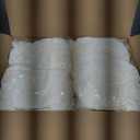 Cocktail Table Covers-Spandex Round High Top Table Cloths 6 Pack 32x43 Inch-Cream Stretch Fitted Bar Tall Tablecloth for Pub Bistro Highboy Party Event Banquet Height Folding Satnding Tables