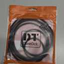 DteeDck USB C Monitor Cable 6Ft, 4K@60Hz Video Display/20Gbps Data Transfer/100W Fast Charging USB Type C Power Cord USBC 3.2 Gen 2 Full Function for Monitor Laptop Docking Station External SSD