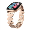 Metal Bands for Apple Watch for Women & Men 38mm 40mm 41mm 42mm, Compatible with iWatch Series 11/10/9/8/7/6/5/4/3/2/1 & SE 3/2/1, Elegant Stainless Steel Bracelet Strap with Secure Clasp, Silver