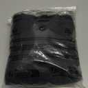 Black Bed Skirt Queen Size Ruffled Bed Skirt with Split Corners, Queen Bed Skirt 14 Inch Drop, TSUTOMI Queen Size Bed Skirt Black for Ruffled Bed Skirt with Split Corners, Bed Skirts Queen Size