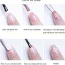 2 x Butterfly Nail Art Stickers 5D Embossed Red Butterfly Nail Stickers Self-Adhesive Yellow Gold Butterflies Nail Decals Spring Summer Nail Art for Women Girls Daily Manicure DIY Nail Supplies