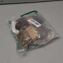 YSense Women's Cotton Crew Socks 6 Pairs, Long Cute Aesthetic Neutral Athletic Boot Socks for Women Stocking Stuffers Gifts (9-11, Black Brown Light Coffee Khaki White Light Grey)