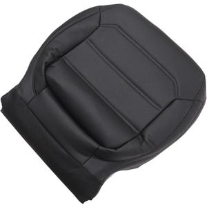 Mythoria Front Driver Side Bottom Replacement Leather Seat Cover Black Compatible with Volkswagen Passat 2012 2013 2014 2015 2016 2017 2018 2019 2020