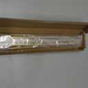 Brushed Brass M10 Threaded Extension Rod 12 Inches for Pendant Light, Chandelier, Island Lighting,Lighting Fixture downrods & Stems,12 Inches 11.4mm OD (0.449) x 300mm L (11.81)