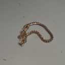 Rose Gold Stainless Steel Cuban Link Heavy Duty Dog Collar for Medium Large Dogs, American Bully French Bulldog Luxury Dog Collar (16 Inch (Pack of 1))