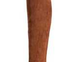 Women Over The Knee Boots Knee High Thigh High Boots Suede Above Stretch Long Fall Winter With Inner Zipper, 6.5