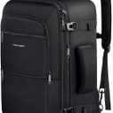 Vancropak 35L Carry on Bags for Airplanes, Luggage Backpack for Travel, Flight Approved Travel Bag for Men & Women, Water Resistant Suitcase Backpack Weekender Business Daypack Overnight Bag, Black (Large)