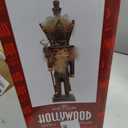 16-Inch Hollywood Platinum and Gold Glitter King Nutcracker