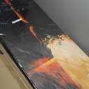 Canvas Wall Art Decor Wall Art Pictures For Living Room Black Red Vintage Wall Art Decor Abstract Art Work Decoration Modern Abstract Wall Art Prints For Bedroom Office Kitchen Wall Decor 24" x 48"