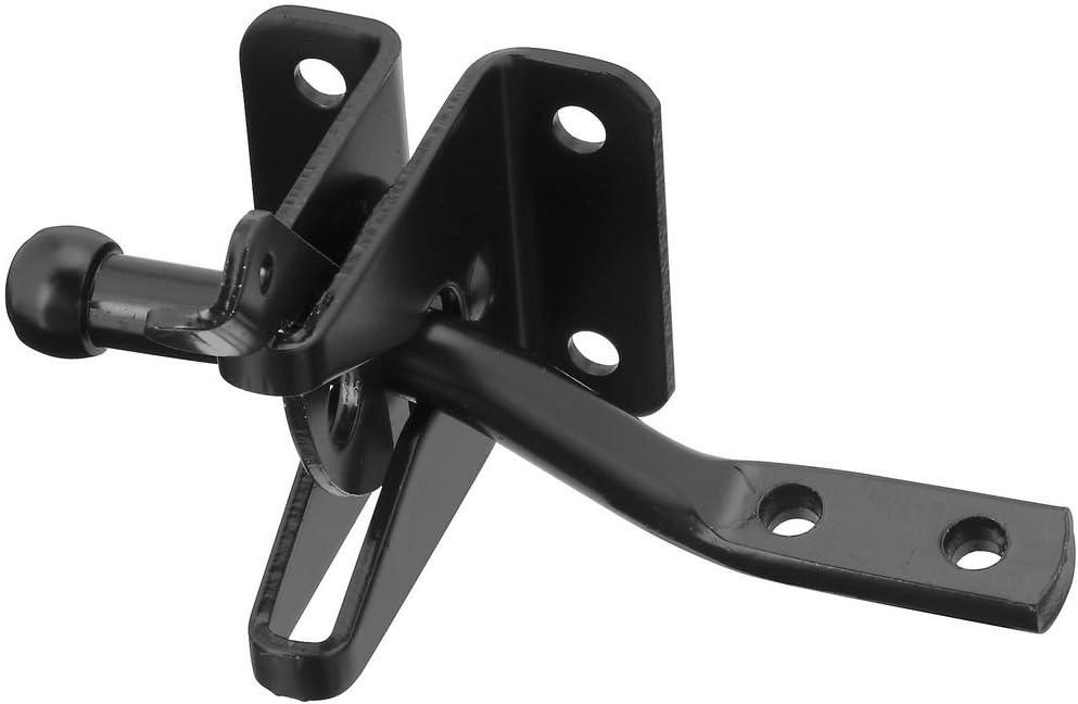 National Hardware N184-861 BPB21 Automatic Gate Latch in Black