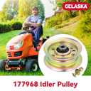 GELASKA 177968 Idler Pulley Replaces Craftsman 193197, 532177968, 532193197 for Husqvarna Z254 Z248F YTH18542 YTH2348 YTH24V48 YTH22V46, Yth20K46 YTH24K48 YTH21K46 YTA22V46 RZ5426 Mowers