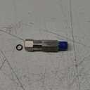 DAIRAZAN In-line Ball Check Valve - Stainless Steel 316 One Way (SS316, 1/4"NPT MxF)