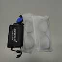 Gaoye Blue Light Blocking Glasses - Trending Round TR90 Frames, Metal Arms, UV400 Protection - Matching Soft Case (2-Black+Tea Leopard)