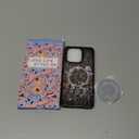 Lotadilo Cute Case for Moto G Stylus 5G 2025 for Women Girls - Funny Dried Flower Design Compatible with Magsafe Ring Holder Magnetic Stand Kickstand Fashion TPU Phone Covers Kawaii