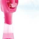 O2COOL Elite Battery Powered Handheld Water Misting Fans (Raspberry) (1 Pack)